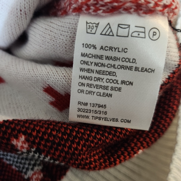 Men's Reindeer Menage a Trois Ugly Christmas Sweater - Picture 10 of 10